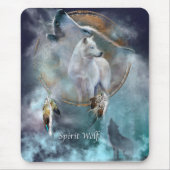 Geist-Wolf Mousepad (Vorne)