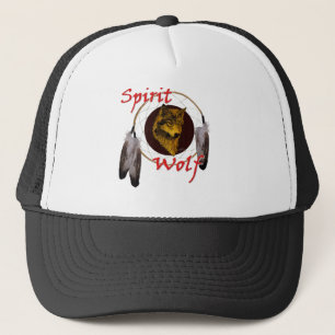 Geist-Wolf Truckerkappe