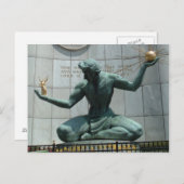 Geist zerstörter Postkarten (Vorne/Hinten)