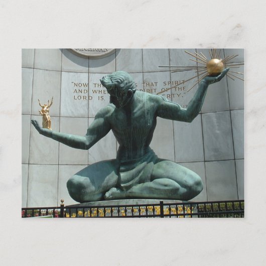 Geist zerstörter Postkarten (Vorderseite)