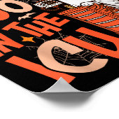 Geistcode Boo auf der Intensivstation Pflege Krank Poster (Ecke)