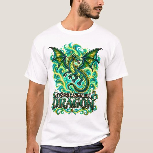Geistdrache T-Shirt (Vorderseite)