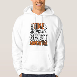 Geister-Abenteuer-Halloween-Vintage-Typografie-Des Hoodie