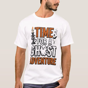 Geister-Abenteuer-Halloween-Vintage-Typografie T-Shirt