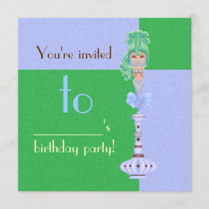 Geister auf einer Flasche Einladung