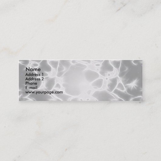 Geister aus der Vergangenheit! Mini Visitenkarte (Vorderseite)