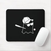 Geister Baseball Halloween Kostüm Lustiger Basebal Mousepad (Mit Mouse)