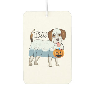 Geister-Beagle-Halloween-Hund Autolufterfrischer