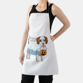 Geister-Beagle-Halloween-Hund Schürze (InSitu)