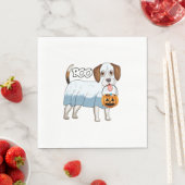 Geister-Beagle-Halloween-Hund Serviette (Beispiel)