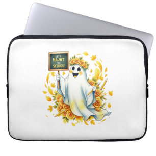 Geister beschwören Schule Halloween Laptopschutzhülle