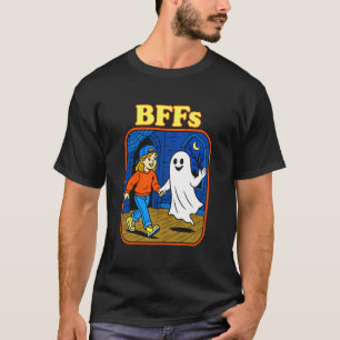 Geister BFFs Friends Forever Halloween 90er Stil V T-Shirt