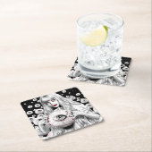 Geister der Toten Rechteckiger Pappuntersetzer (Vor Ort)