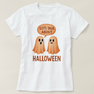 Geister diskutieren Halloween T-Shirt