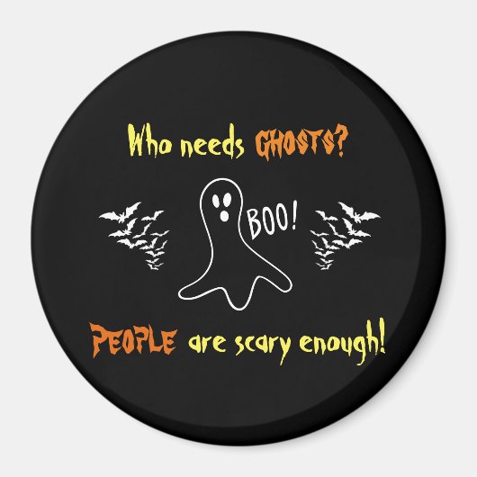 Geister gegen Menschen Magnet (Vorne)