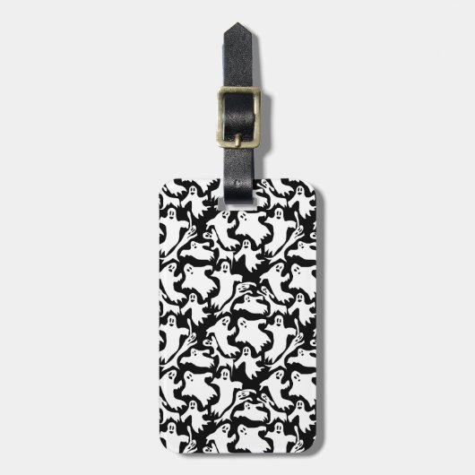 Geister Gepäckanhänger (Vorderseite vertikal)