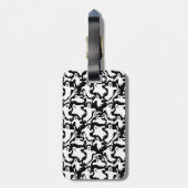 Geister Gepäckanhänger (Rückseite vertikal)