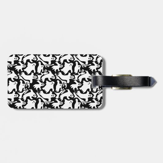 Geister Gepäckanhänger (Rückseite horizontal)