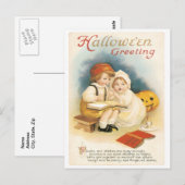 Geister Geschichten Vintage Postkarte (Vorne/Hinten)