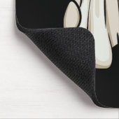 Geister glauben nicht an dich, weder an paranormal mousepad (Ecke)