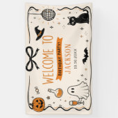Geister-Halloween-Geburtstag Banner (Vertikal)