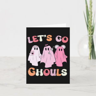 Geister Halloween-Geist-Outfit Kostüm Retro Gro Karte