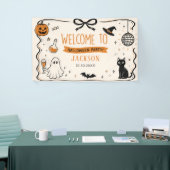 Geister Halloween-Party Banner (Messeveranstaltung)