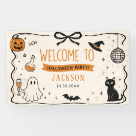 Geister Halloween-Party Banner