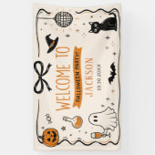 Geister Halloween-Party Banner (Vertikal)