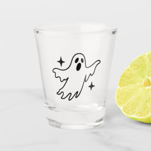 Geister Halloween Schnapsglas
