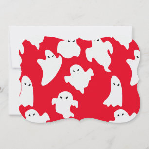 Geister Halloween übernatürlich paranormal Erschei Einladung