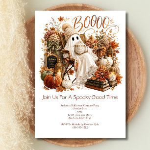 Geister Herbst Halloween-Party Einladung