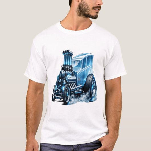 Geister-Hot Rod T-Shirt (Vorderseite)