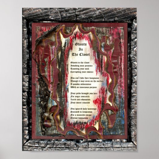 Geister im Schrank Poster (Vorne)