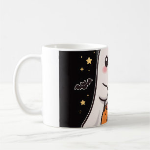 Geister-Kürbis-Süßigkeiten-Eimer-Halloween-Kaffeet Kaffeetasse