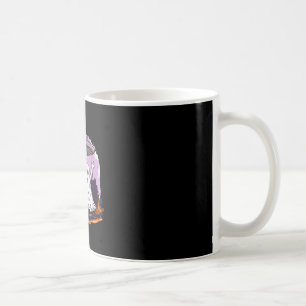 Geister-Kürbis-Ufo-Retro-Halloween-Alien-Horror Kaffeetasse