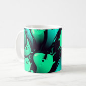 Geister-Muster Kaffeetasse (Vorderseite Links)