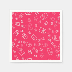 Geister Muster Serviette