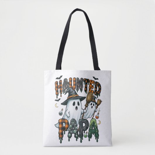 Geister-Papa Halloween-Geist-Design Tasche (Vorderseite)