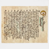 Geister, Poltergeiste, Häuser Fleecedecke (Vorderseite (Horizontal))