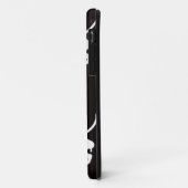 Geister schwarz Case-Mate iPhone hülle (Hinten/Links)