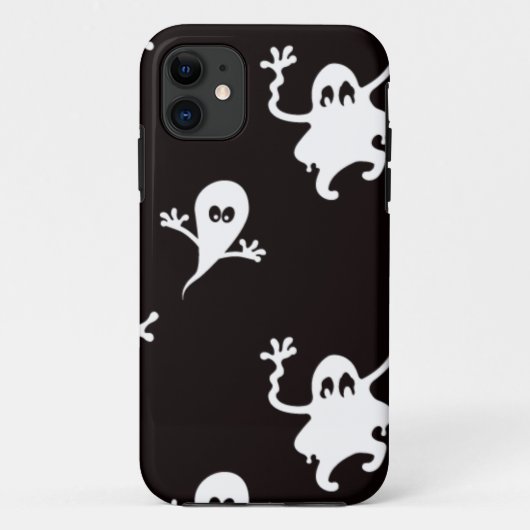 Geister schwarz Case-Mate iPhone hülle (Rückseite)