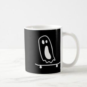 Geister Skateboard Faules Halloween Kostüm Lustige Kaffeetasse