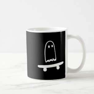 Geister Skateboard Faules Halloween Kostüm Lustige Kaffeetasse