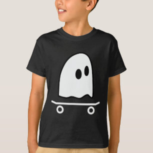 Geister-Skateboard faules Halloween-Kostüm lustige T-Shirt