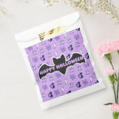 Geister, Spinnennetze und Lila Schwarzkatzen Geschenktütchen (Versiegelt)