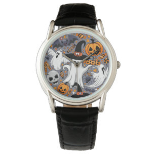 Geister Spooky und gruselige Niedliche Monster Armbanduhr