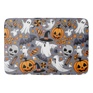 Geister Spooky und gruselige Niedliche Monster Badematte