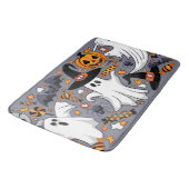 Geister Spooky und gruselige Niedliche Monster Badematte (Schrägansicht)