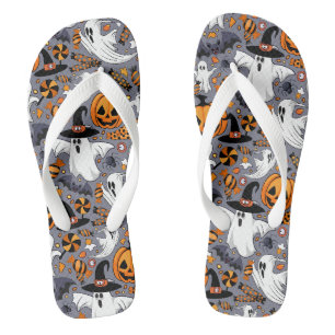 Geister Spooky und gruselige Niedliche Monster Badesandalen